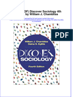 Full Download Ebook PDF Discover Sociology 4th Edition by William J Chambliss PDF