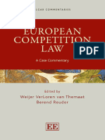 (Elgar Commentaries Series) Weijer VerLoren Van Themaat, Berend Reuder - European Competition Law - A Case Commentary, Second Edition-Edward Elgar Publishing LTD (2018)