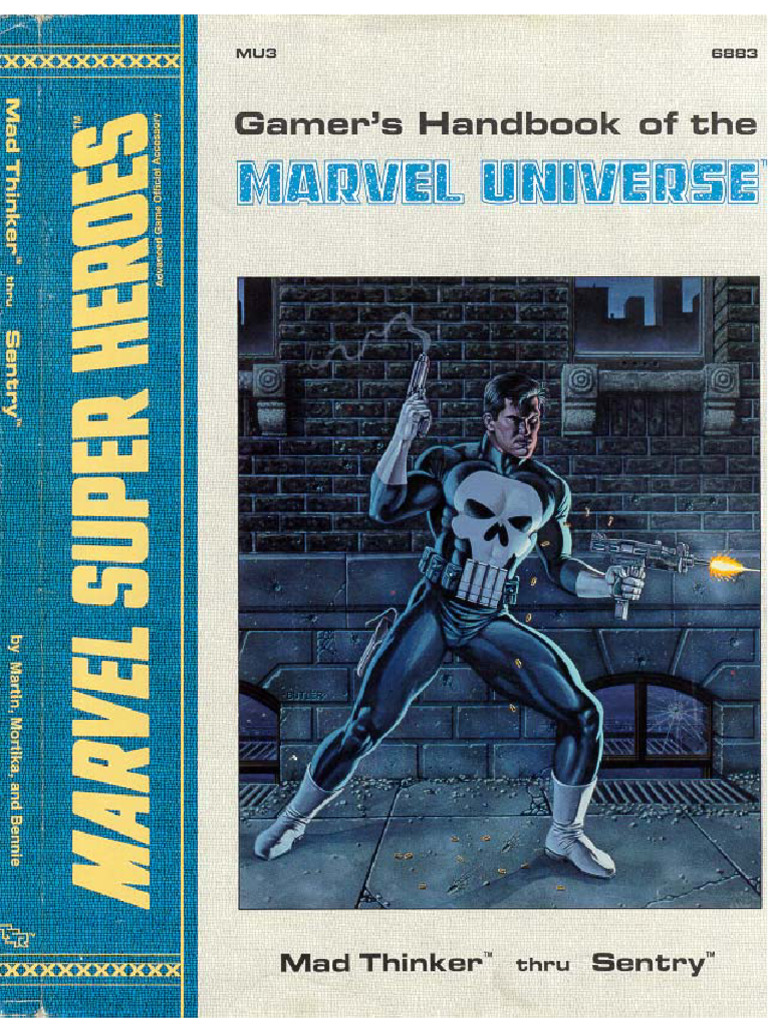 TSR6883-MU3-Gamer's Handbook of The Marvel Universe-Mad-Thinker Thru ...