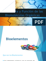 C7 Estructura y Función de Las Biomoléculas Orgánicas