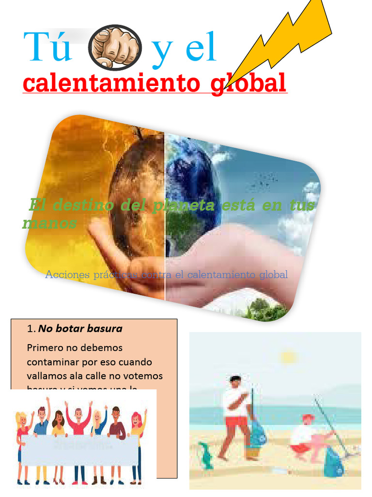 Acciones para Mitigar el Calentamiento Global | PDF | Salud y bienestar