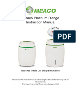 Dehumidifier Meaco