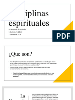 Disciplinas Espirituales