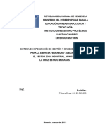 Sistema de Informacion para Gestion de Inventarios