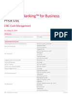 Smart Banking For Business Price List