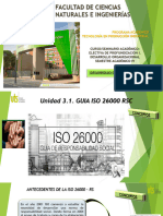 Unidad 3.1. Guia ISO 26000 Responsabilidad Social
