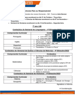 Conteúdos Dos Semanais 7AB-1