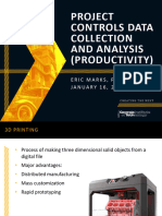  Project Controls Data Collection and Analysis (Productivity)