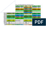 Horario Oficial I - 2024 Plan de Estudios 2012 Nivel Licenciatura