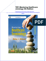 Full Download Ebook PDF Mastering Healthcare Terminology 5th Edition PDF
