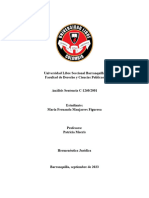 Analisis Sentencia 1260 de 2001