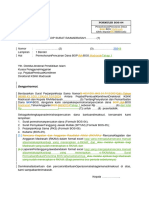 Surat Permohonan Pencairan Dana BOS TA 2024