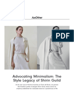 Advocating Minimalism: The Style Legacy of Shirin Guild - AnOther