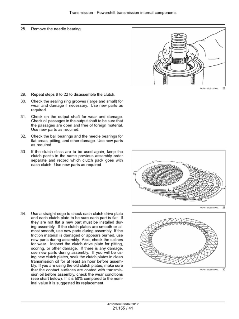 Powershift Transmission Component Guide | PDF | Manual Transmission ...