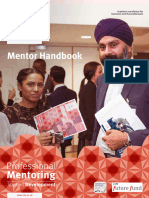Professional Mentoring A4 Handbook Mentors-Web