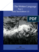 (Japanese (Book 1) ) Eleanor Harz Jorden, Mari Noda - Japanese - The Written Language Volume 1 (Field Test Edition) - Cheng & Tsui Company (1994)