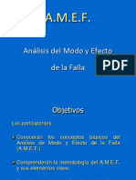 Analisis de Modo y Efecto de Falla Amef