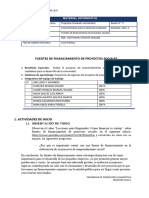 Guía Práctica #11 FUENTES DE FINANCIAMIENTO DE PROYECTOS SOCIALES