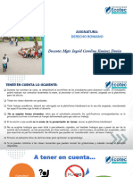 Material de Clases - Unidad 1 - Derecho Romano - Bimestre 1 - 2024