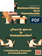 Unidad 1. Nociones Básicas de La Comunicacón Eficaz