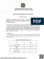 Notificacao de Reabertura de Inscricoes Edital N 032.2023