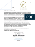 Filarmonica de Tlaquepaque Carta Solicitud Secretaria de Cultura Jalisco 2024