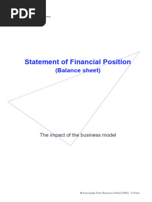 Balance sheet - the impact of the business model.v4