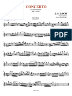 (Free Scores - Com) - Bach Johann Sebastian Concerto MVT Largo Partie Flute 8326 149688