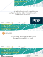El Futuro de La Distribución de Energia Eléctrica, Las Oportunidades, Retos y Beneficios de La Generación Distribuida
