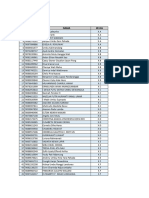 Daftar Pengumpulan KK