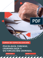 Brochure Nuevo - Psicolog A Forense Criminolog A y Victimizaci N Criminal