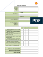 Project Kickoff Template