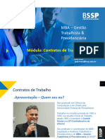 Apresentação Contratos de Trabalho - GTP003