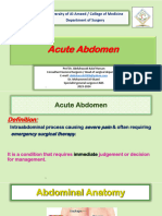 L 8 Acute Abdomen