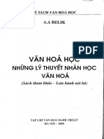 Tai Lieu 1 Nhung Khai Niem Co Ban Cua Van Hoa Hoc - Nhung Ly Thuyet Nhan Hoc VH