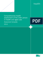 Comprehensive Health Assessment of The Older Person in Health and Aged Care