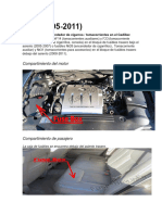 Compartimiento Del Motor: Los Fusibles Del Encendedor de Cigarros / Tomacorrientes en El Cadillac DTS