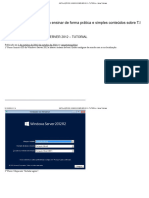 INSTALAÇÃO DO WINDOWS SERVER 2012 – TUTORIAL – Senai Tutoriais