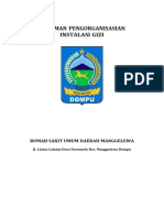 Pedoman Pengorganisasian Instalasi Gizi Rsud Manggelewa