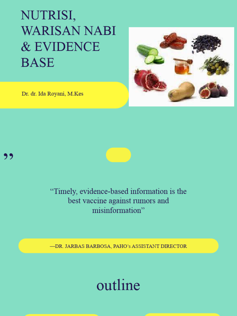 Seminar Koass Nutrisi Nabawi | PDF | Kesehatan Holistik