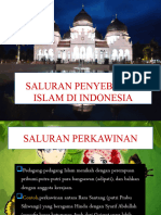 Saluran Penyebaran Islam Di Indonesia