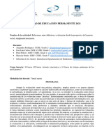 Relaciones Entre Didactica y Evaluacion Desde La Perspectiva de La Praxis Social. Ampliando Horizontes.2023 Marcela Orono