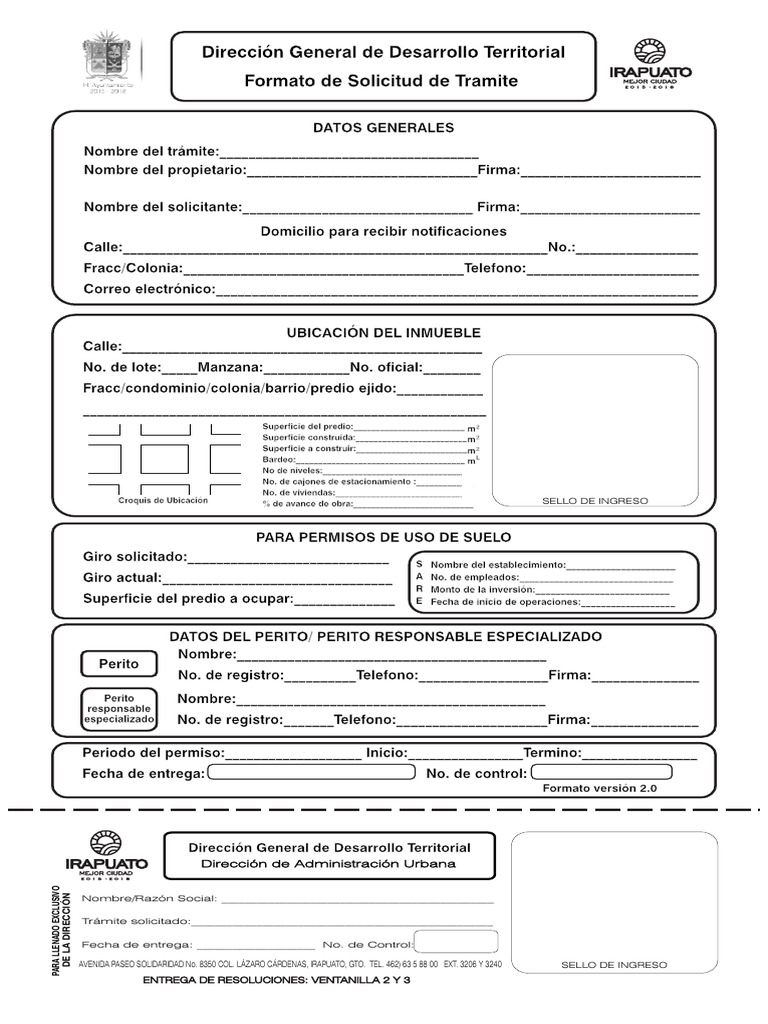 Solicitud de Tramites | PDF