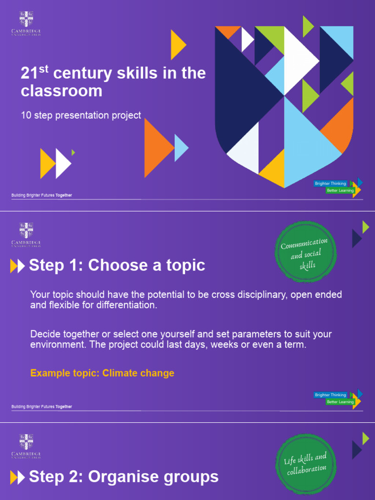 10 Steps to Effective Classroom Projects | PDF | Learning | Collaboration
