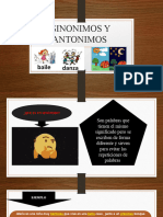 Sinonimos y Antonimos 2024