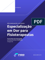 Ementa Especialização em Dor 2023