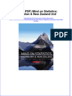 Full Download Ebook PDF Mind On Statistics Australian New Zealand 2nd PDF