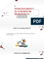 Antiparasitarios y Mecanismo de Resistencia