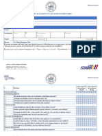 Formato de Autoevaluacion Entre Pares