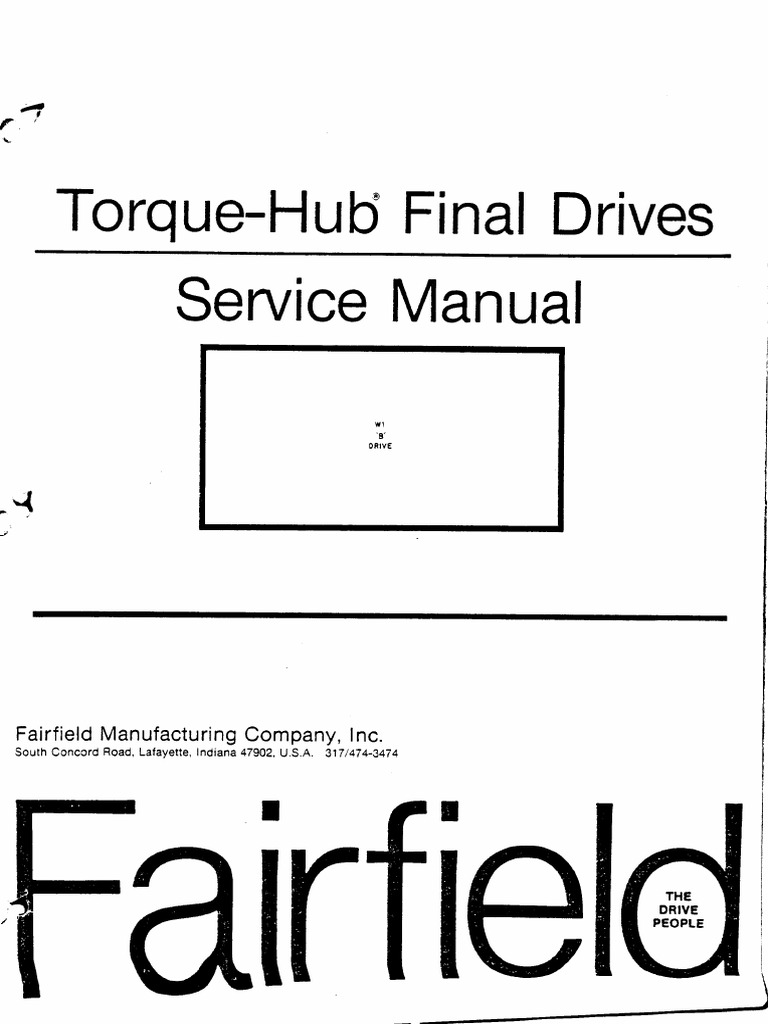 Gerlinger LC30 Torque-Hub Final Drive Service | PDF | Axle | Gear